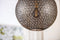 Furntastik Anxur Hanglamp, 50 cm, zwart