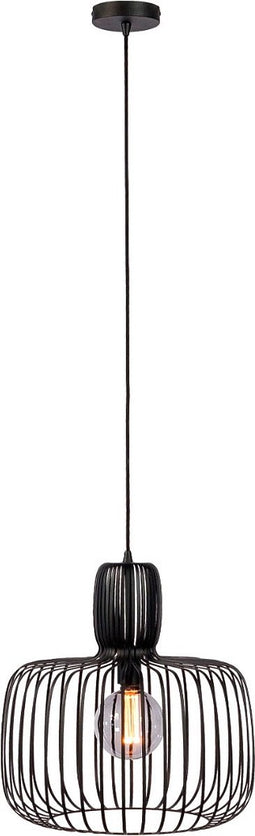 Furntastik Aquileia Hanglamp, 55 cm, zwart
