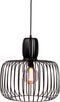 Furntastik Aquileia Hanglamp, 55 cm, zwart
