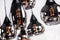 Furntastik Aquileia Hanglamp, 8-lichts, smoke glas