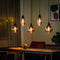 Furntastik Arona Hanglamp, 5-lichts, smoke glas