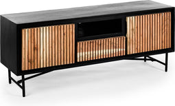 Furntastik Arrentela Tv-meubel, 140 cm, Acacia pure