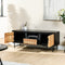 Furntastik Arrentela Tv-meubel, 140 cm, Acacia pure