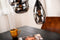 Furntastik Ascoli Piceno Hanglamp, 9-lichts, smoke glas