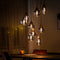 Furntastik Ascoli Piceno Hanglamp, 9-lichts, smoke glas