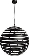 Furntastik Assisi Hanglamp, 50 cm, zwart