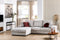 Furntastik Casamari 3 zits bank CL links, stof RIB, naturel