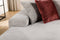 Furntastik Casamari 3 zits bank CL links, stof RIB, naturel