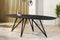Furntastik Eetkamertafel Eljas, 240x110 cm, zwart