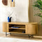 Furntastik Estoril Tv-meubel 2D, 155 cm, natural