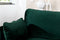 Furntastik Etna 3 zits bank CL links, stof Fashion Velvet, groen