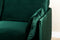 Furntastik Etna 3 zits bank CL links, stof Fashion Velvet, groen