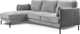 Furntastik Faenza 3 zits bank CL links, stof Heaven, grijs