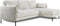 Furntastik Florence 3 zits bank CL rechts, stof Heaven, naturel