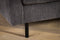 Furntastik Foggia 3 zits bank CL L+R, stof RIB, antraciet