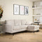 Furntastik Forli 3 zits bank CL L+R, stof RIB, naturel