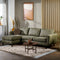 Furntastik Formia 3 zits bank CL L+R, stof Savannah, groen