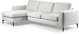 Furntastik Gorizia 3 zits bank CL L+R, stof Valente, naturel