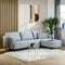 Furntastik Grado 3 zits bank CL L+R, stof Urban, beige