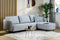 Furntastik Grado 3 zits bank CL L+R, stof Urban, beige