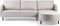 Furntastik Grosseto 3 zits bank CL L+R, stof Urban, grijs