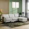 Furntastik Gubbio 3 zits bank CL L+R, stof Woven, beige