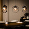 Furntastik Hanglamp, 3-lichts, H340 smoke glas