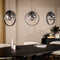 Furntastik Hanglamp, 3-lichts, H340 smoke glas