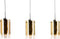 Furntastik Hanglamp, 3-lichts, H850 goud