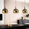 Furntastik Hanglamp, 3-lichts, H850 goud