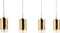 Furntastik Hanglamp, 4-lichts, H850 goud