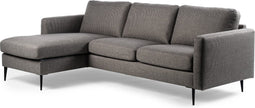 Furntastik Herculaneum 3 zits bank CL L+R, stof Woven, taupe
