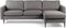 Furntastik Herculaneum 3 zits bank CL L+R, stof Woven, taupe