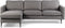 Furntastik Herculaneum 3 zits bank CL L+R, stof Woven, taupe
