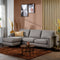Furntastik Herculaneum 3 zits bank CL L+R, stof Woven, taupe