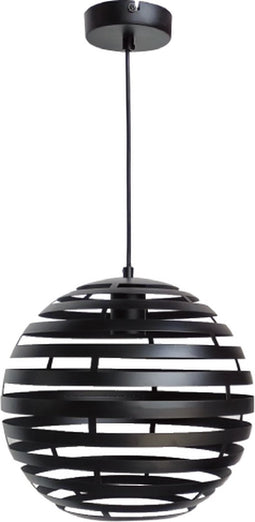 Furntastik Lazise Hanglamp, 30 cm, zwart