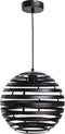 Furntastik Lazise Hanglamp, 30 cm, zwart