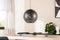 Furntastik Lecce Hanglamp, 40 cm, zwart