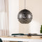 Furntastik Lecce Hanglamp, 40 cm, zwart