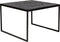 Furntastik Pisticci Bijzettafel, Black Stack, zwart
