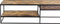 Furntastik Revello Tv Unit, Brown Cuban, bruin