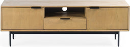 Furntastik Tv-meubel 2D, 140 cm, B180 naturel