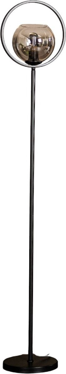 Furntastik Vloerlamp, 1-lichts, V340 smoke glas