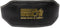 Gorilla Wear - Full Leather Padded Belt - Ondersteunt onderrug - Zwart/Goud - S/M