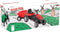 AMIGO Pilsan Active Traptractor Met Aanhanger - Rood/Zwart