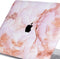 Lunso Geschikt voor MacBook Pro 16 inch (2019) cover hoes - case - Marble Finley