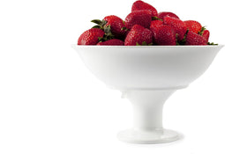 Fusionbrands - Serve It met zuignap Small - Aluminium - Wit