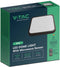 V-TAC VT-8618SB-SQ-N LED-plafonniere - Vierkante plafonniere - Sensor - IP44 - Zwart - 18 Watt - 1830 Lumen - 4000K