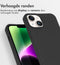 iMoshion Hoesje Geschikt voor iPhone 14 Hoesje Met Koord - iMoshion Color Backcover met afneembaar koord - Zwart
