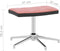 vidaXL Relaxstoel met voetenbank fluweel en PVC roze